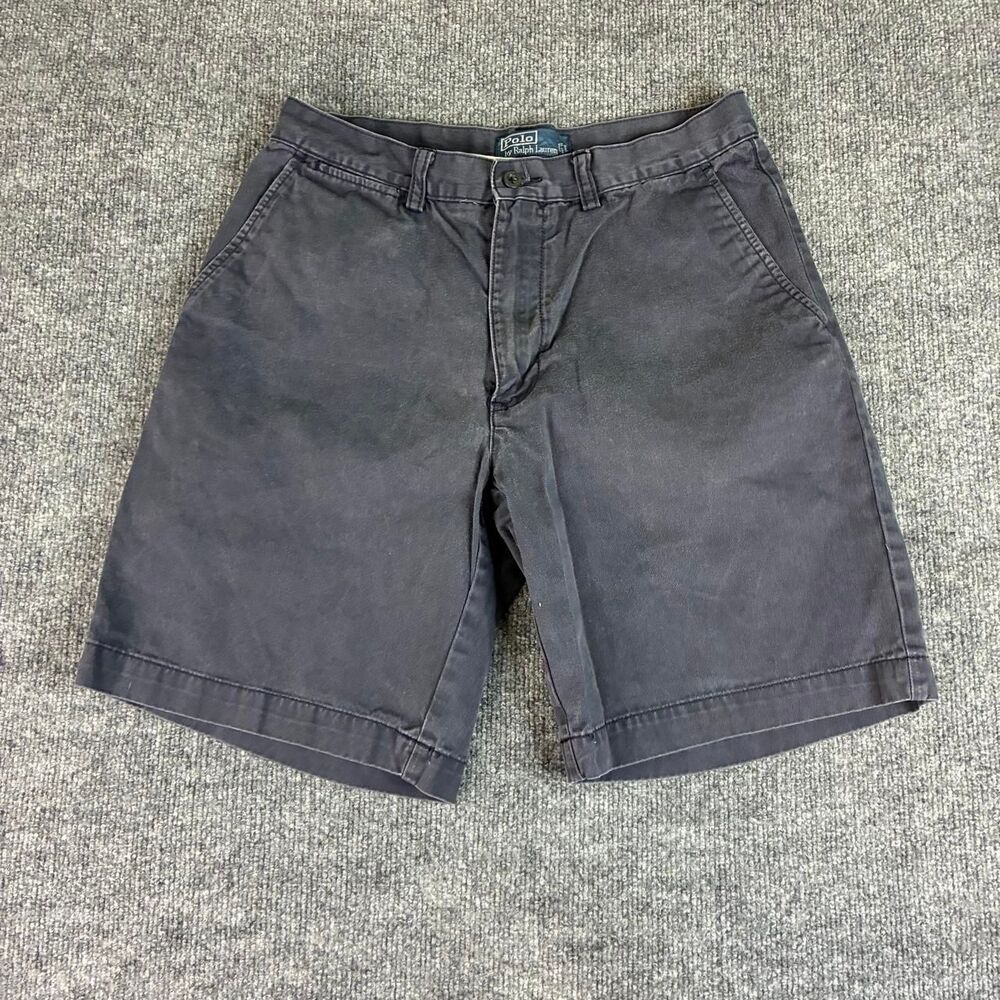 Polo Ralph Lauren Prospect Shorts Men’s 31 Navy Blue Cotton Chino Classic Fit